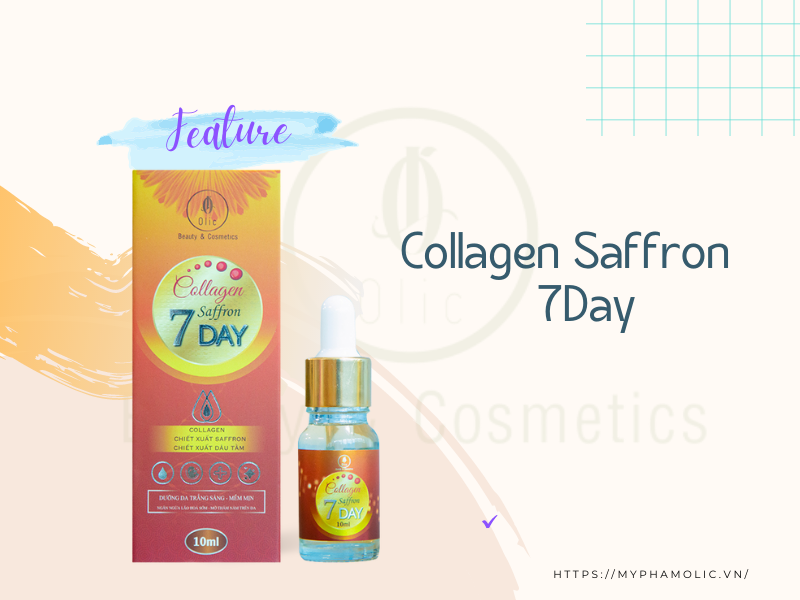 Collagen Saffron 7Day của nhà Olic