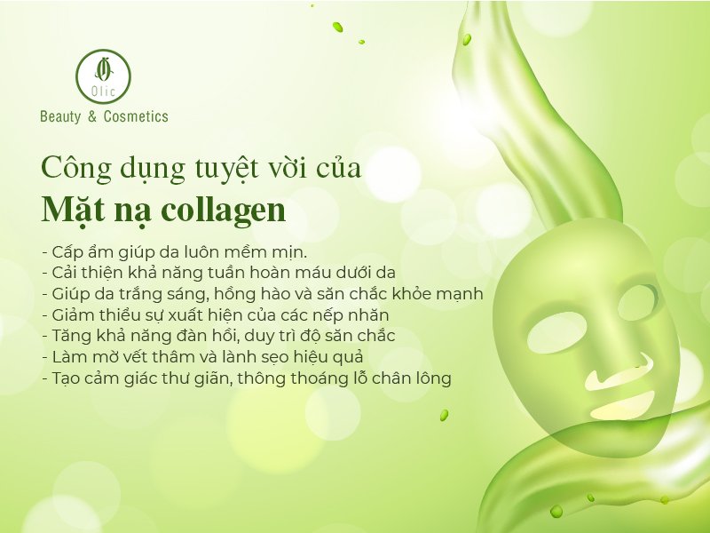 Mặt Nạ Collagen Màng Tế Bào Gốc - Whitening Collagen Mask sự lựa chọn số 1 của các nàng