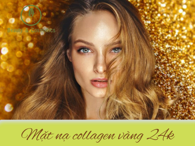 Mặt nạ collagen vàng 24k