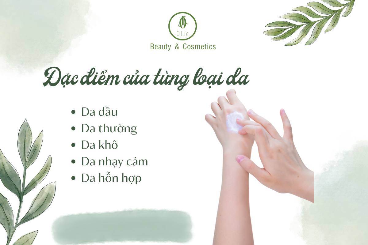 Đặc điểm của từng loại da và cách chọn sản phẩm phù hợp