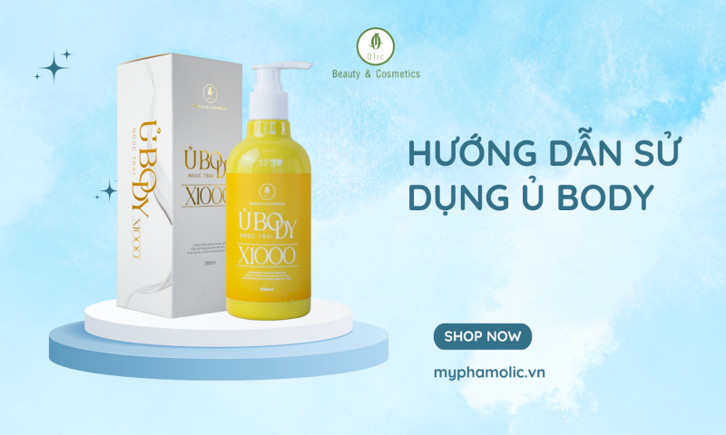 Hướng dẫn ủ trắng da body