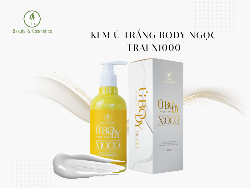 3.1. Kem ủ trắng body ngọc trai X1000